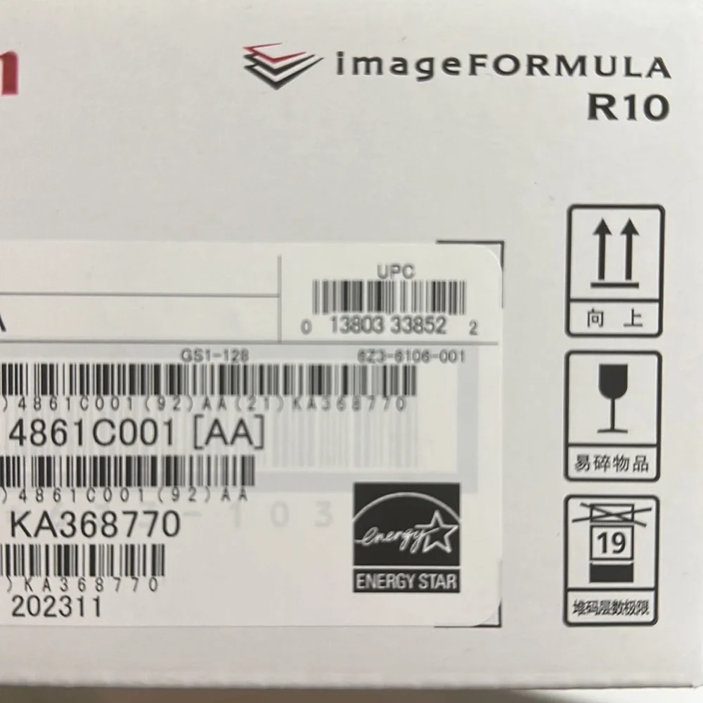 Canon Image Formula R10 Document Scanner